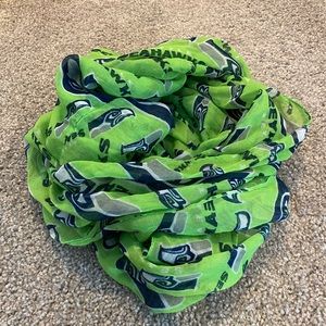 Sheer Seahawks Infinity Scarf